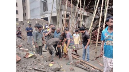 নজরুল বিশ্ববিদ্যালয়ে নির্মাণাধীন ভবনের ছাদ ধসে আহত ১২ শ্রমিক

