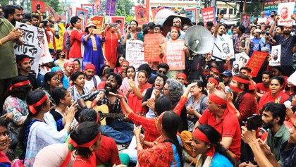 ফিরে দেখা ৩১ জুলাই: ‘মার্চ ফর জাস্টিসের’ ডাক, শিক্ষক-শিক্ষার্থীদের মৌন মিছিল
