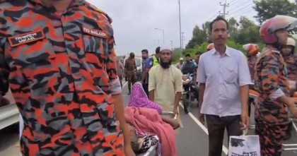 ঢাকা-মাওয়া এক্সপ্রেসওয়েতে সড়ক দুর্ঘটনায় একজন নিহত