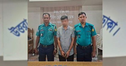 উত্তরায় ৮০০০ ইয়াবাসহ মাদক কারবারি গ্রেফতার, প্রাইভেটকার জব্দ