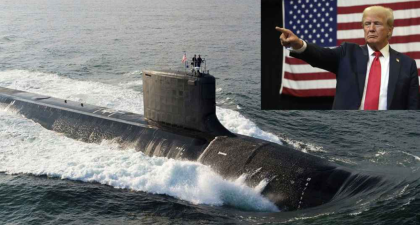 রাশিয়ার দিকে মার্কিন পারমাণবিক সাবমেরিন, উত্তেজনায় নতুন মাত্রা

