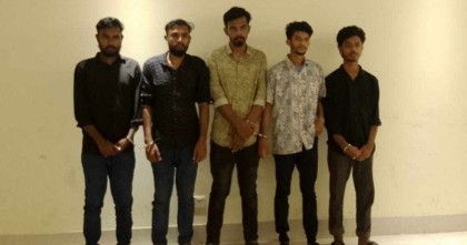 গুলশানে চাঁদাবাজি: রিয়াদের দোষ স্বীকার, চার আসামি কারাগারে