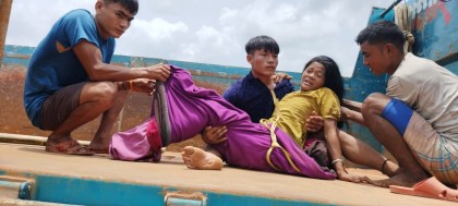 এবার নাইক্ষ্যংছড়ি সীমান্তে মাইন বিস্ফোরণে এক নারীর পা বিচ্ছিন্ন