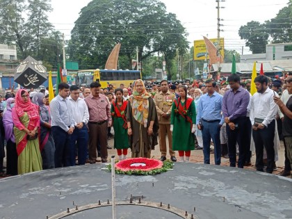 মেহেরপুরে জুলাই গণঅভ্যুত্থান দিবস উপলক্ষে শহীদদের স্মৃতির প্রতি শ্রদ্ধাঞ্জলি