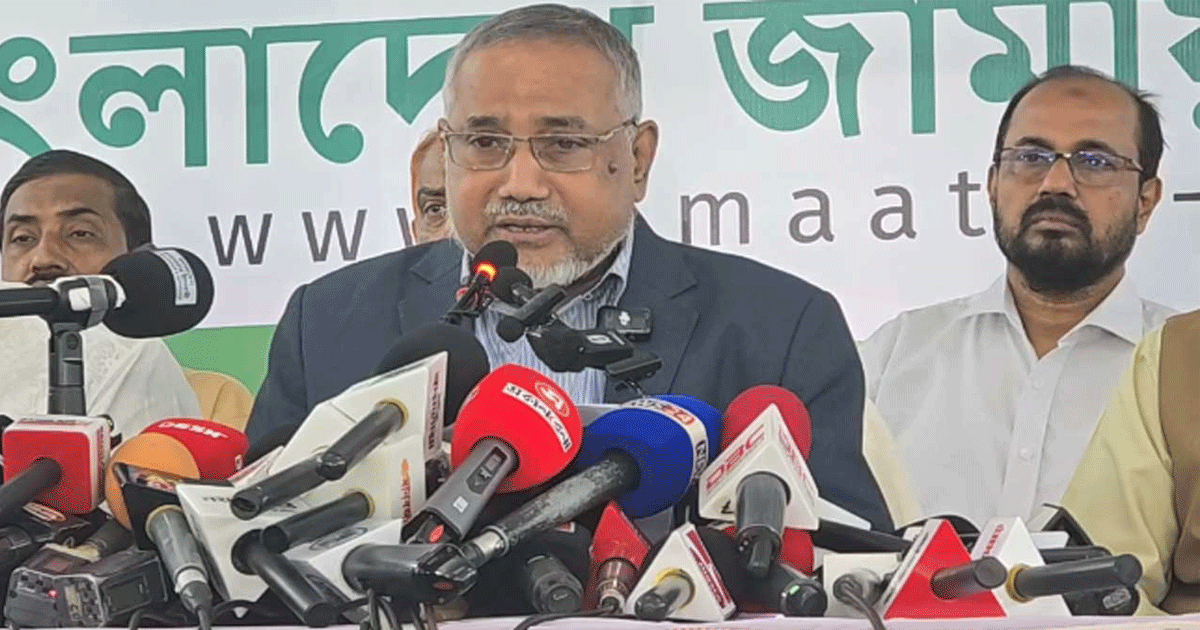 জুলাই ঘোষণাপত্র অপূর্ণাঙ্গ, প্রত্যাশার প্রতিফলন ঘটেনি: আবদুল্লাহ মুহাম্মদ তাহের