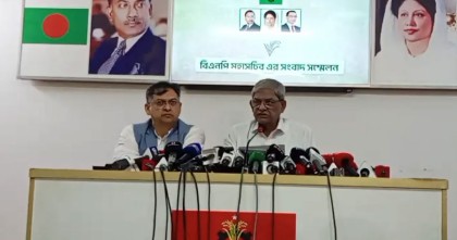 নির্বাচন ছাড়া কোনো কিছুতেই বিশ্বাস করি না: মির্জা ফখরুল