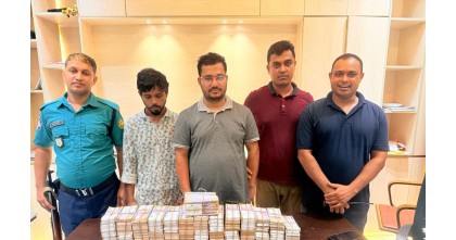 বিন্যান্সের মাধ্যমে ডলার কেনার নামে প্রতারণা, কোটি টাকার জাল নোটসহ গ্রেপ্তার দুই