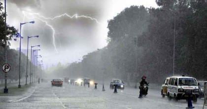 ঢাকায় বজ্রসহ বৃষ্টির আভাস