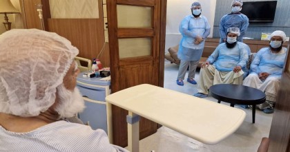 জামায়াত আমিরের স্বাস্থ্যের খোঁজ নিলেন মুফতি ফয়জুল