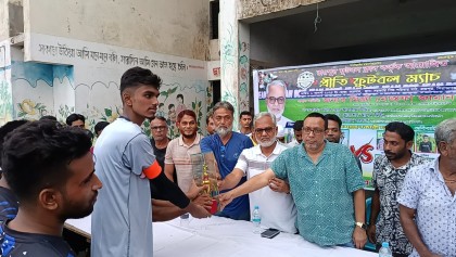 খেলাধুলা তরুণ সমাজকে মাদক থেকে দূরে রাখে: মির্জা মোস্তফা জামান