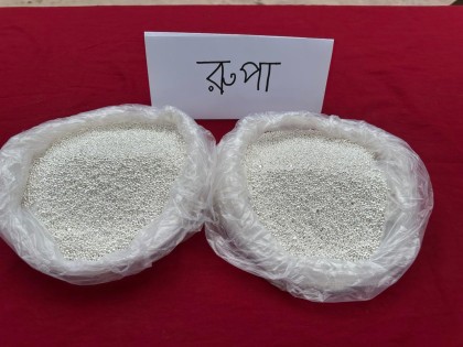 চুয়াডাঙ্গা সীমান্ত থেকে ২২ লাখ টাকার ভারতীয় দানাদার রুপা উদ্ধার 