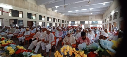 দর্শনায় হাজীদের মিলনমেলা অনুষ্ঠিত