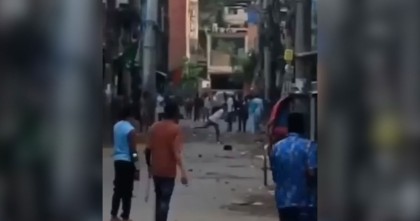 মাদক ব্যবসা ঘিরে জেনেভা ক্যাম্পে  সংঘর্ষ, ককটেল বিস্ফোরণ