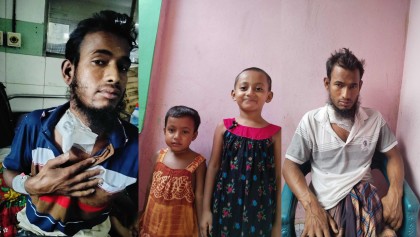 কিডনি প্রতিস্থাপনে সহায়তা চান ভ্যানচালক সাহাদত

