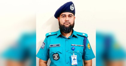 দায়িত্ববোধ ও সাহসিকতার পরিচয় দিলেন পুলিশ কর্মকর্তা সুমন রেজা