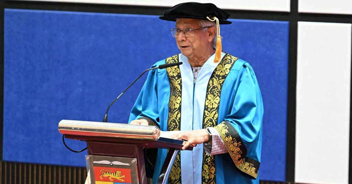 জনগণের হাতে ক্ষমতা ফিরিয়ে দিতে আমরা প্রতিশ্রুতিবদ্ধ: প্রধান উপদেষ্টা