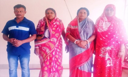 মেহেরপুর সীমান্তে বিএসএফের পুশইনে ৪ বাংলাদেশি আটক