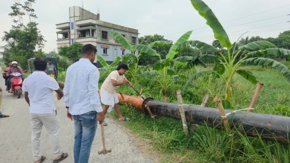 কেরানীগঞ্জে কৃষিজমি রক্ষায় অবৈধ ড্রেজার উচ্ছেদ অভিযান
