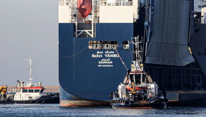 ইসরাইলের জন্য অস্ত্র আনার অভিযোগে ইতালিতে সৌদি জাহাজ আটক