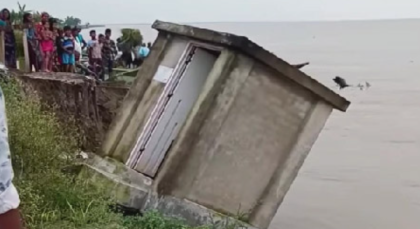 যমুনায় পানি বৃদ্ধি, তীব্র ভাঙনে সিরাজগঞ্জে দেড় শতাধিক পরিবার গৃহহারা

