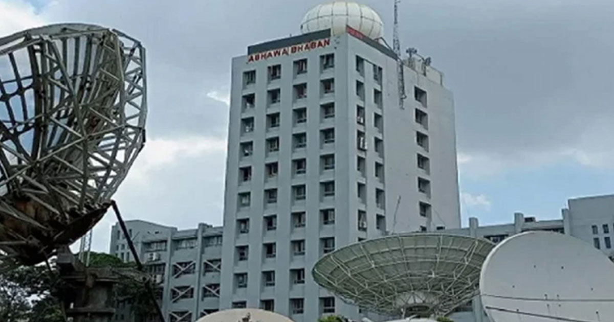 ঢাকায় হালকা ‍বৃষ্টির আভাস আবহাওয়া অধিদপ্তরের