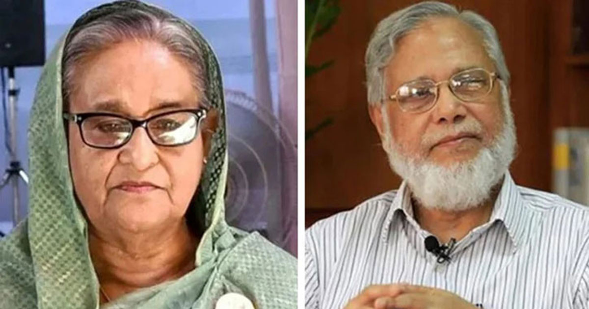 গুম-খুন-ছাত্রজনতাকে হত্যার জন্য হাসিনা ও খায়রুল হক সমান দায়ী