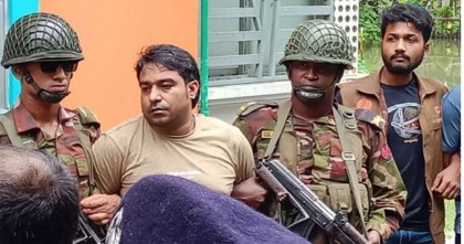 ব্যবসায়ীকে মাটিতে পুঁতে চাঁদাবাজি, আলোচিত সেই বিএনপি নেতা আটক