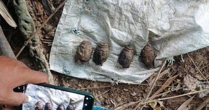 খালে মিললো ছয় গ্রেনেড, এলাকায় চাঞ্চল্য