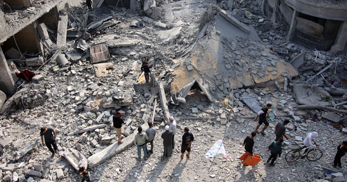 গাজায় ইসরায়েলি বর্বর হামলায় একদিনে আরও ৪৭ জন নিহত