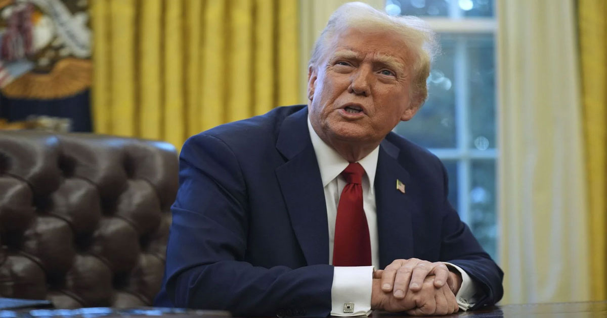 শান্তির জন্য ইউক্রেনীয় ভূখণ্ড রাশিয়াকে দেয়ার পক্ষে ডোনাল্ড ট্রাম্প