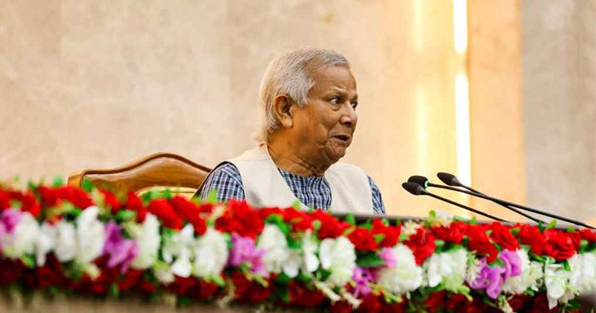 চ্যালেঞ্জ যতই হোক, সুস্থ প্রজন্ম গড়তে হবে: প্রধান উপদেষ্টা