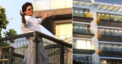 ছদ্মবেশে শাহরুখের ‘মান্নাতে’ প্রবেশের চেষ্টা এক যুবকের