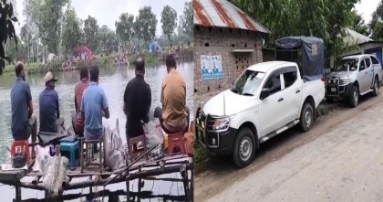 নওগাঁয় সরকারি গাড়ির অপব্যবহার বিতর্কে প্রশাসনিক কর্মকর্তারা