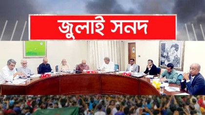 গণভোট বা বিশেষ আদেশে জুলাই সনদ বাস্তবায়নের পরামর্শ