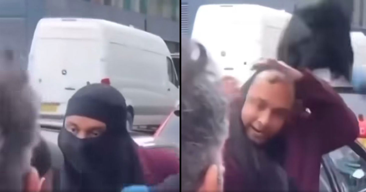 লন্ডনে বোরকা পরে চুরির সময় ধরা ভারতীয় নাগরিক