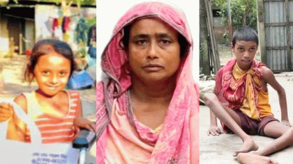 ক্যান্সারে আক্রান্ত রশিদা, অনাহারে শারিরীক প্রতিবন্ধী'সহ দুই সন্তান