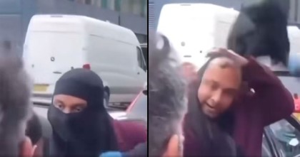 লন্ডনে বোরকা পরে চুরির সময় ধরা ভারতীয় নাগরিক