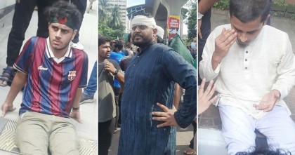 পুলিশ ও প্রকৌশল শিক্ষার্থীদের ধাওয়া-পাল্টা ধাওয়া; আহত পাঁচ শিক্ষার্থী হাসপাতালে