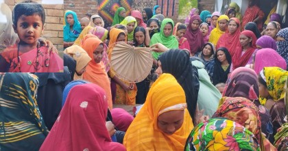 জন্মদিনের আগের রাতে শ্বাসনালীতে ওষুধ আটকে শিশুর মৃত্যু