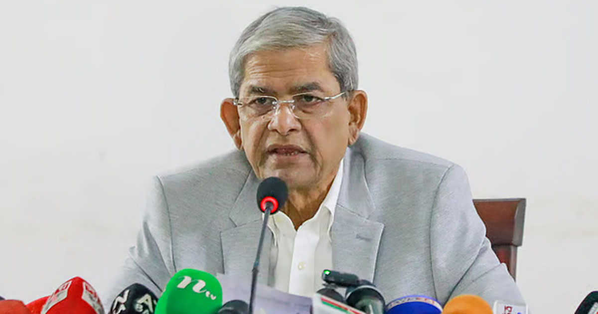 গনতান্ত্রিক উত্তরনের রোডম্যাপের জন্য অপেক্ষা করছি: মির্জা ফখরুল