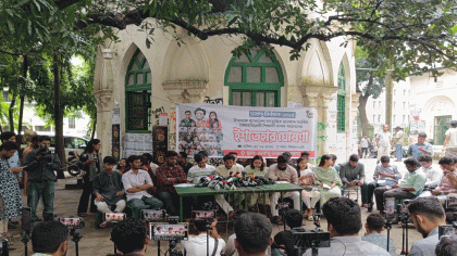 ডাকসু নির্বাচন: বৈষম্যবিরোধী শিক্ষার্থী সংসদ প্যানেলের ইশতেহার ঘোষণা, ৮ প্রস্তাবনায় ৫০ দাবি