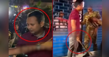 নুরকে নয়, অন্য কাউকে পেটাচ্ছিলেন লাল টি-শার্ট পরা ব্যক্তি: রিউমর স্ক্যানার