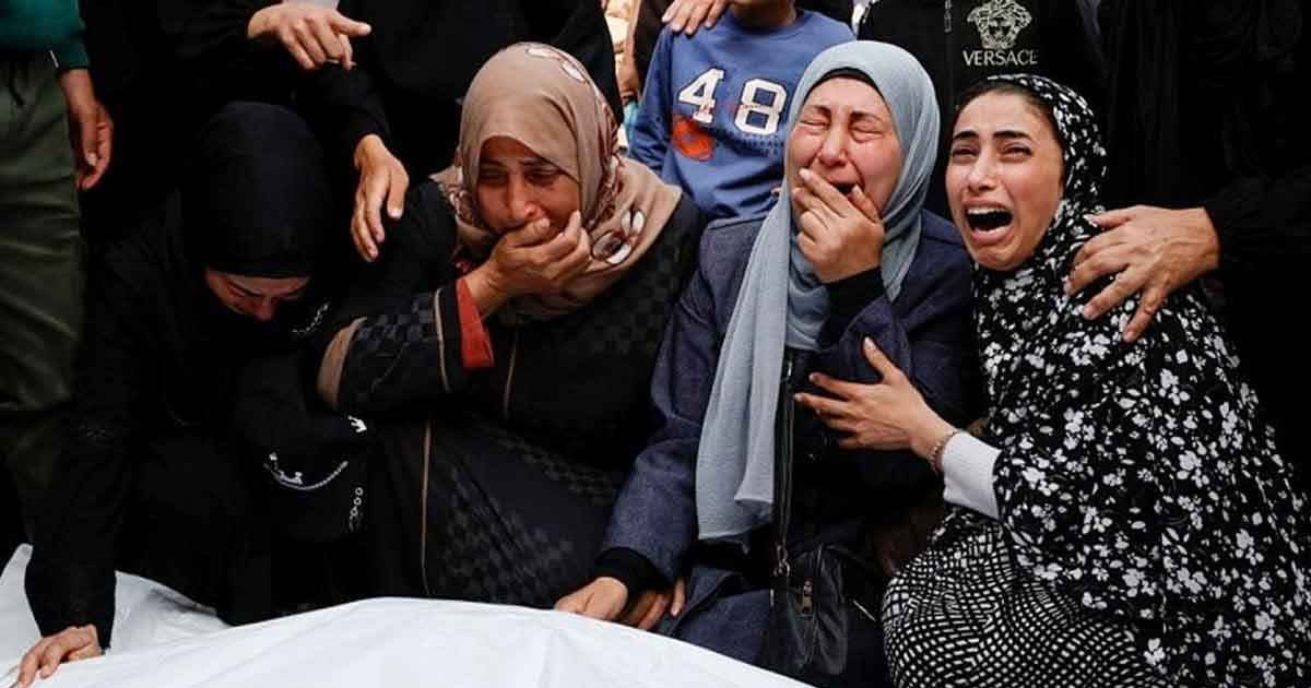 গাজায় ইসরায়েলি হামলায় আরও ৭৭ ফিলিস্তিনি নিহত