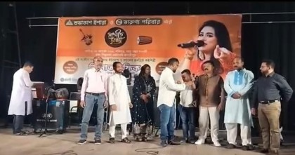 মাদারীপুর মাতিয়ে গেলেন লন্ডন প্রবাসী জিনাত শফিক