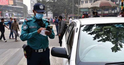 ট্রাফিক আইন লঙ্ঘনে ডিএমপির ২০১৬ মামলা