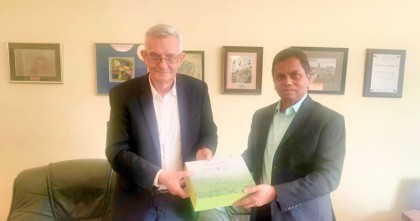 পিসিসির সভাপতির সঙ্গে বাংলাদেশের রাষ্ট্রদূতের সাক্ষাৎ