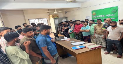 আদাবরে পুলিশ সদস্যকে কুপিয়ে জখম; বিশেষ অভিযানে গ্রেপ্তার ১০২