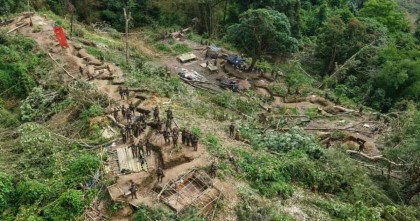 বান্দরবানে কেএনএফের প্রশিক্ষণ ঘাঁটিতে সেনা অভিযান, অস্ত্র উদ্ধার