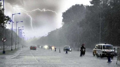 দুপুরের মধ্যে ঢাকায় বজ্রবৃষ্টির পূর্বাভাস 