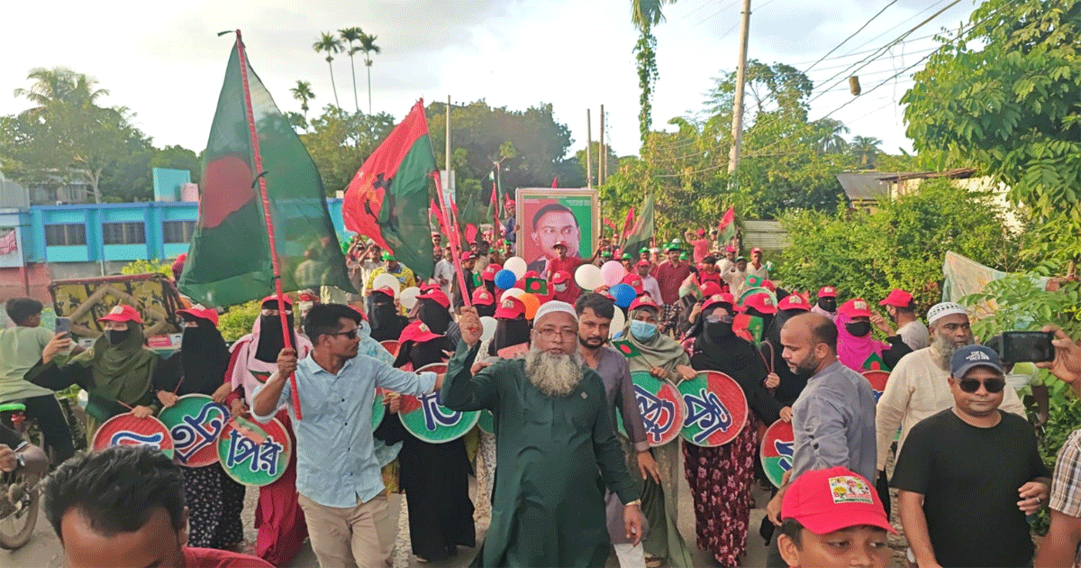 সরাইলে বিএনপি নেতা আহসান উদ্দিন খান শিপনের নেতৃত্বে আনন্দ র‍্যালী অনুষ্ঠিত